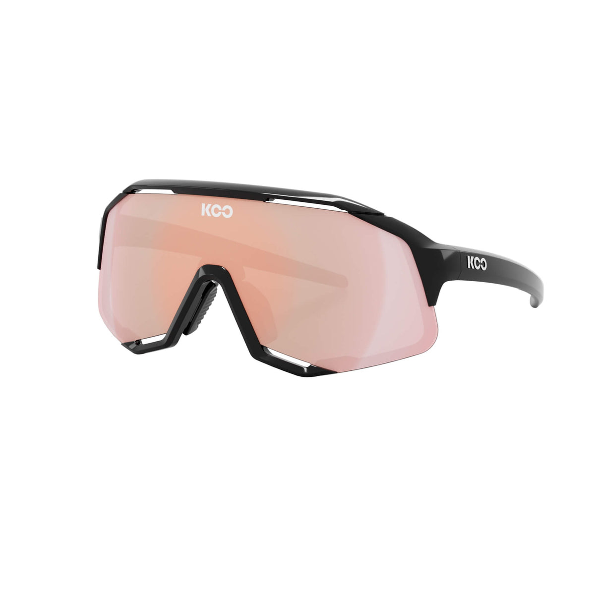 LENTES KOO DEMOS NEGROS Y ROSADO