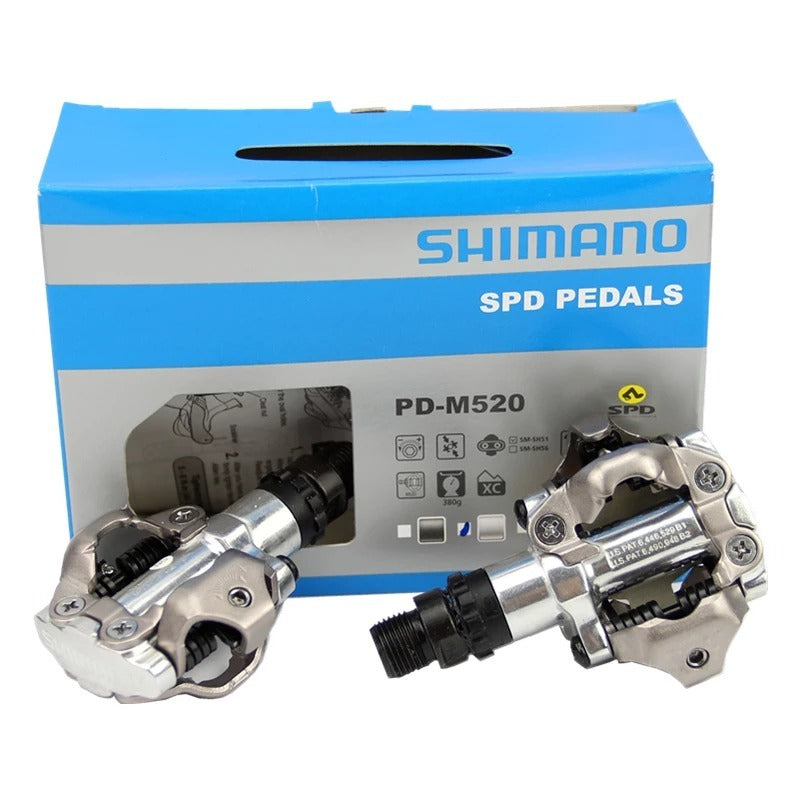 PEDALES SHIMANO M520