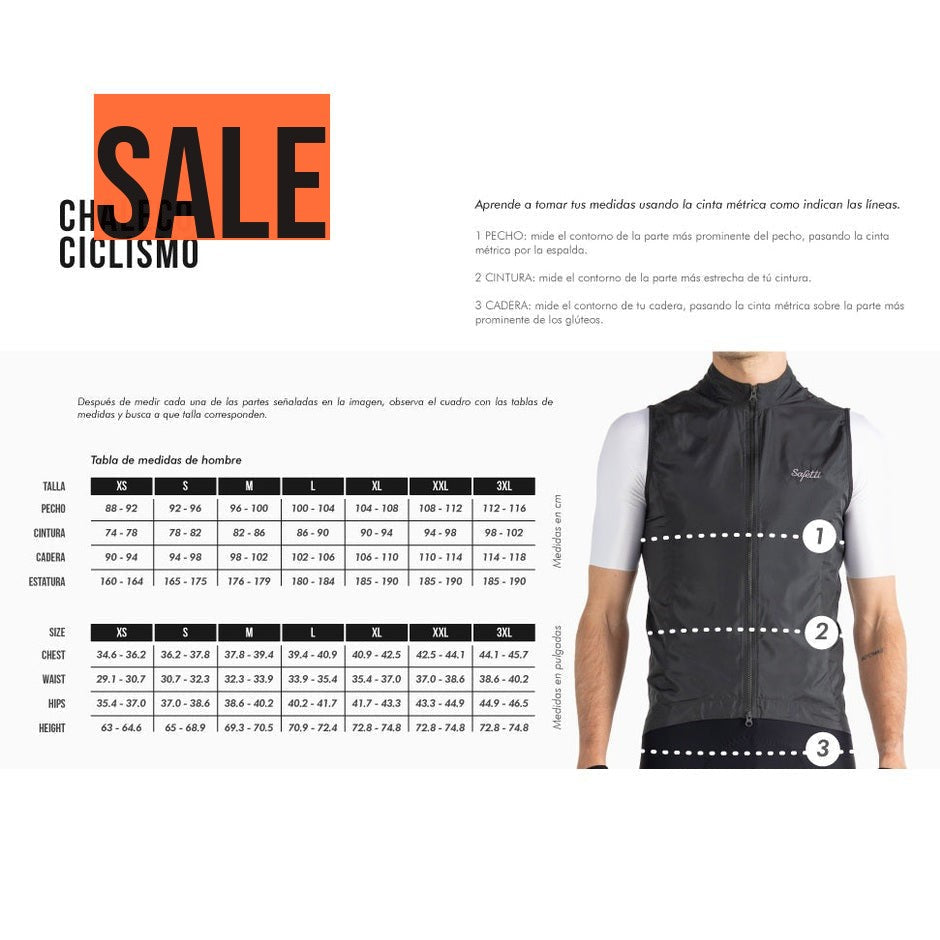 CHALECO SAFETTI ALPES HOMBRE