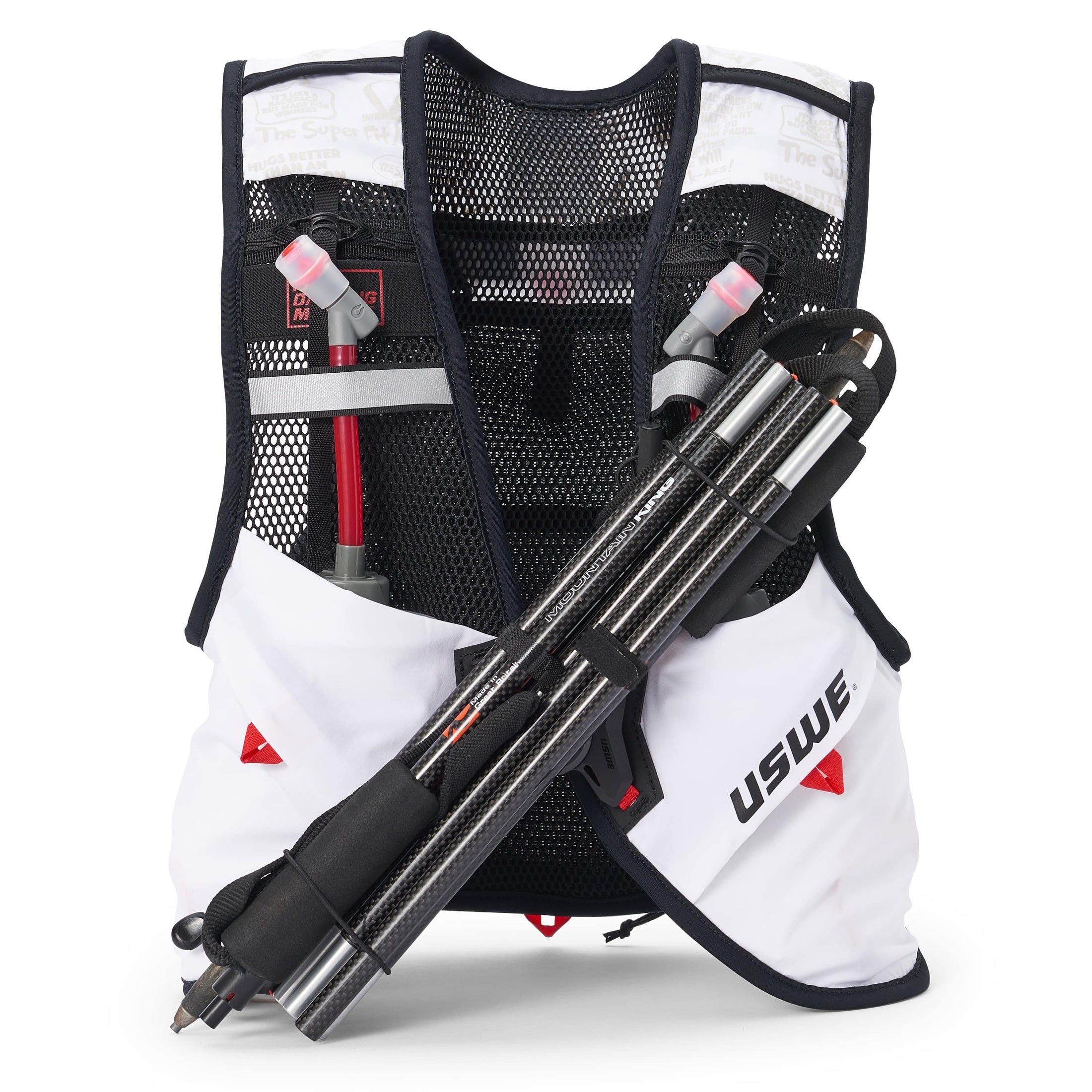 CHALECO USWE DE HIDRATACION PACE BLANCO 8L