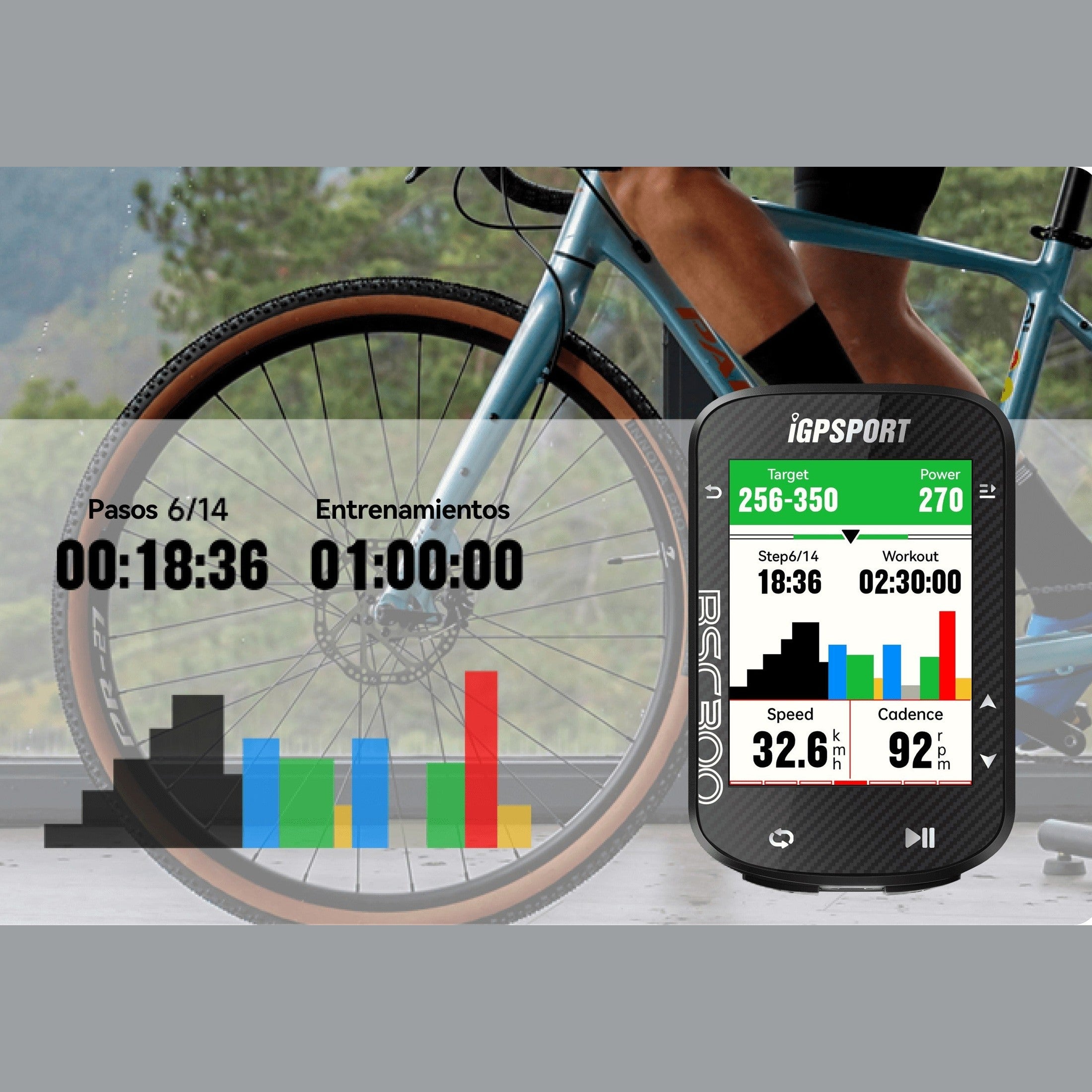 CICLOCOMPUTADOR IGPSPORT BSC 300