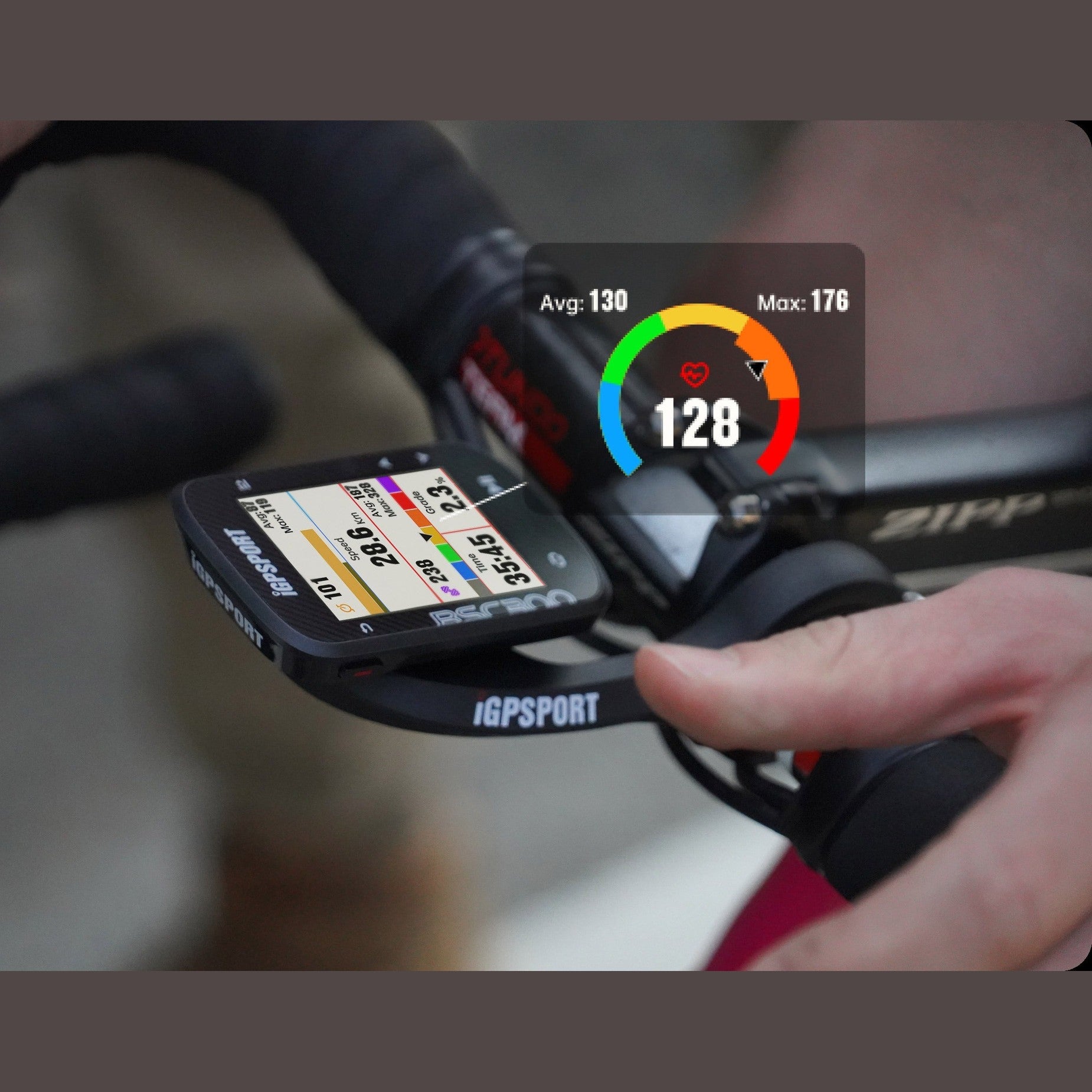 CICLOCOMPUTADOR IGPSPORT BSC 300