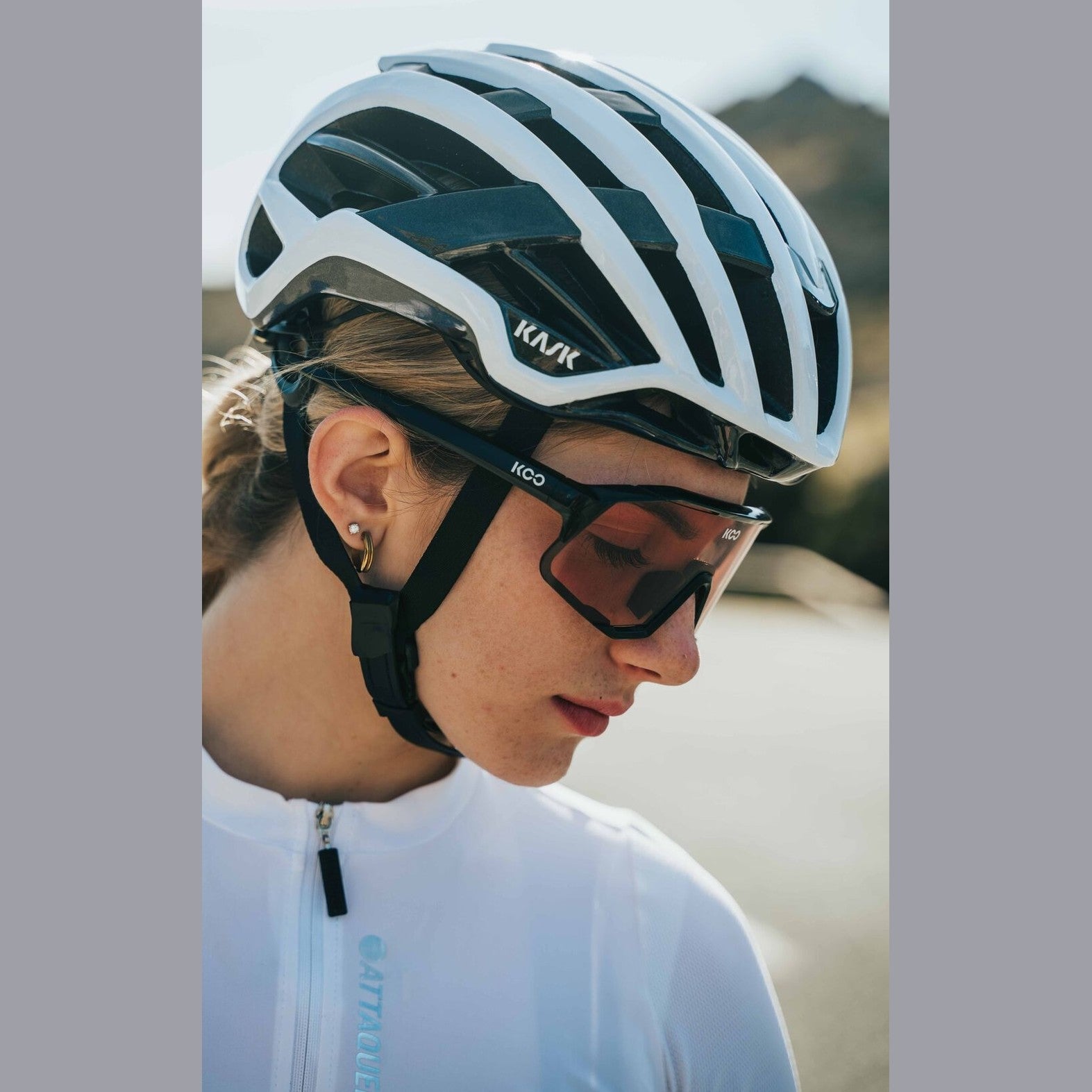 CASCO KASK VALEGRO BLANCO MATE