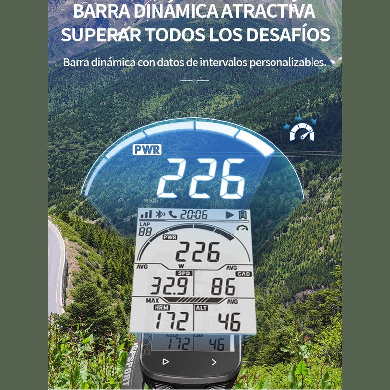 CICLOCOMPUTADOR IGPSPORT BSC 100 MAX