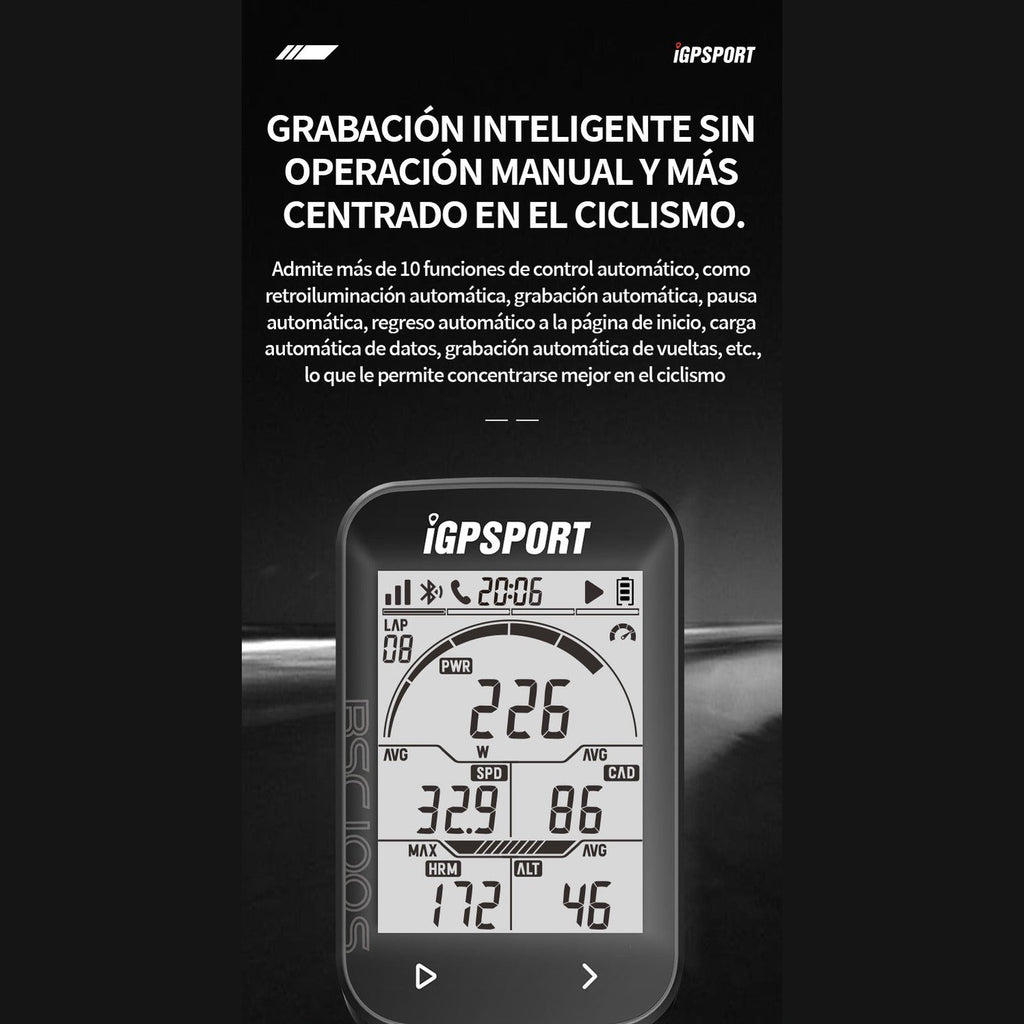CICLOCOMPUTADOR IGPSPORT BSC 100 MAX