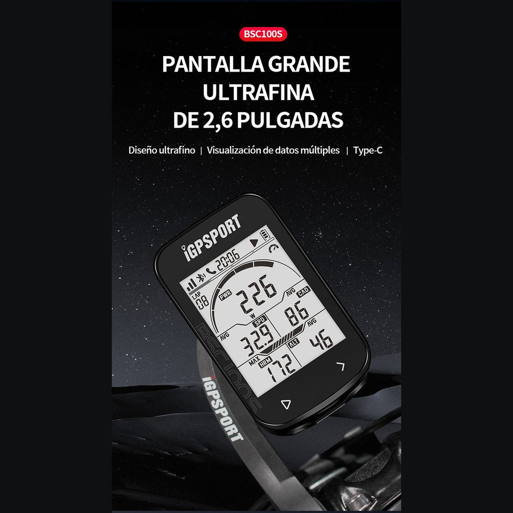 CICLOCOMPUTADOR IGPSPORT BSC 100 MAX