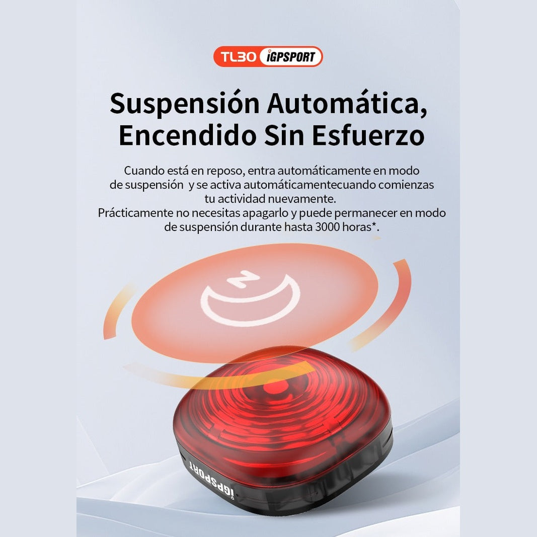 LUZ TRASERA INTELIGENTE IGPSPORT TL30