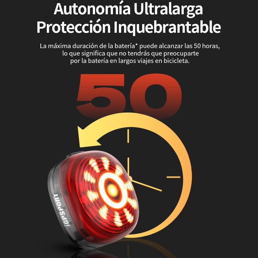 LUZ TRASERA INTELIGENTE IGPSPORT TL30
