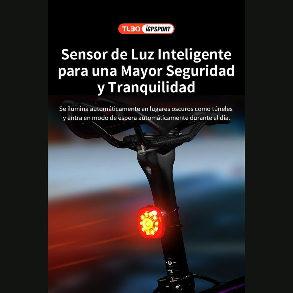 LUZ TRASERA INTELIGENTE IGPSPORT TL30