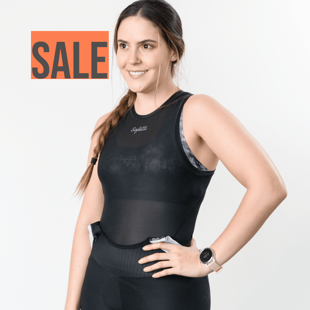 CAMISETA INTERIOR SAFETTI NEGRA MUJER