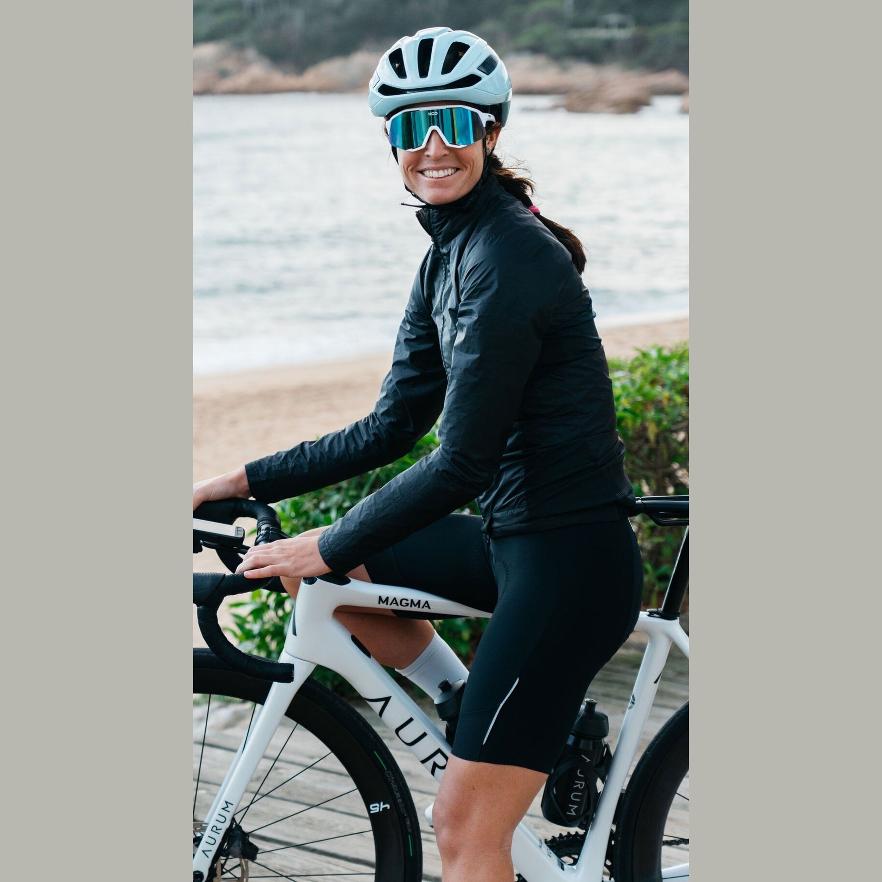 LENTES KOO DEMOS BLANCOS Y TURQUESA